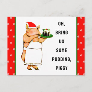 Lustiges Weihnachten Postkarte