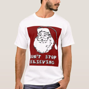 Lustiges WEIHNACHTEN SANKT "STOPPEN NICHT das T-Shirt