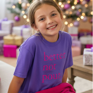 Lustiges Weihnachten Schmollen ist nicht besser Ei T-Shirt