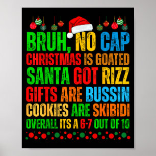 Lustiges Weihnachten Schule Generation Alpha Gen A Poster