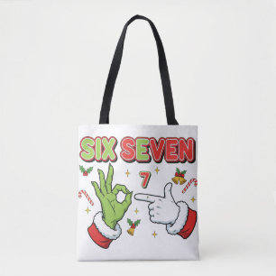 Lustiges Weihnachten Six Seven Grüner Monster Feie