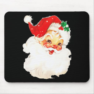 Lustiges Weihnachten Vintage Santa St. Nikolaus Kl Mousepad