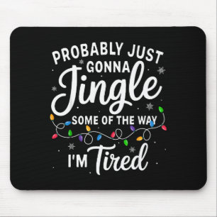 Lustiges Weihnachten Wahrscheinlich Klingeln Einig Mousepad