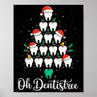 Lustiges Weihnachten Zahnarzt Xmas Dental Oh Denti