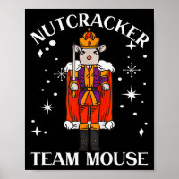 Lustiges Weihnachts-Familien-Tanzteam Maus Nusskna