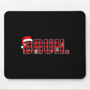 Lustiges Weihnachts-Karo für Jugendliche, Jungen u Mousepad