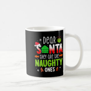 Lustiges Weihnachts-Shirt Lieber Santa Sie Sind Di Kaffeetasse