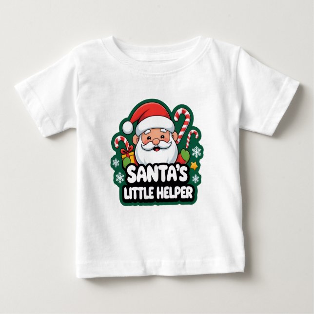 Lustiges Weihnachts-T-Shirt für Kinder Baby T-shirt (Vorderseite)