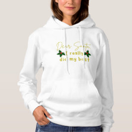 Lustiges Weihnachtsdesign Hoodie