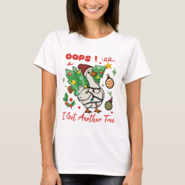 Lustiges Weihnachtsgans-T-Shirt – Hoppla T-Shirt