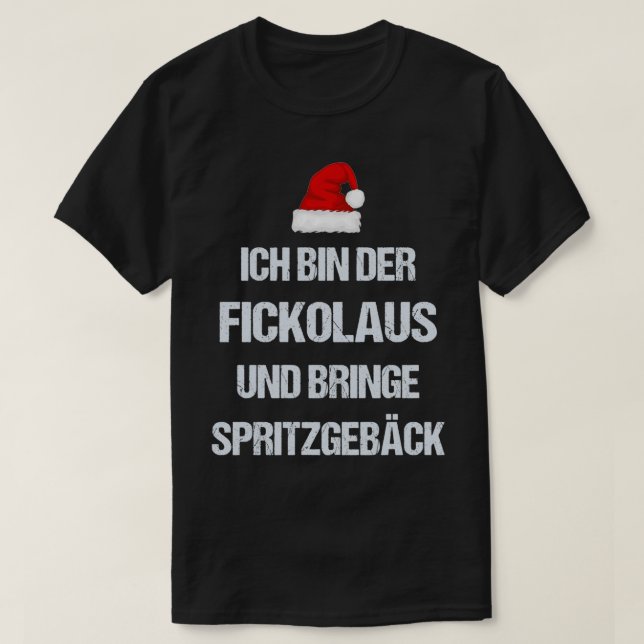 lustiges Weihnachtsgeschenk für Erwachsene T-Shirt (Design vorne)