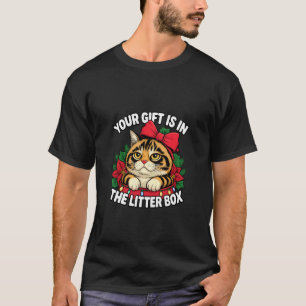 Lustiges Weihnachtskatze-Geschenk in Wurf Katzenli T-Shirt