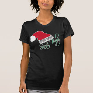 Lustiges Weihnachtssankt-Baby Bling T-Shirt