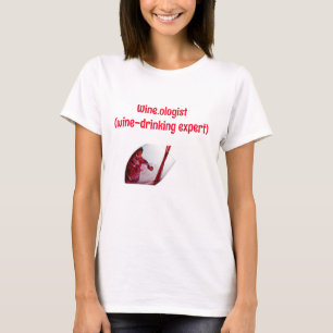 Lustiges Wein-Grafik  T-Shirt
