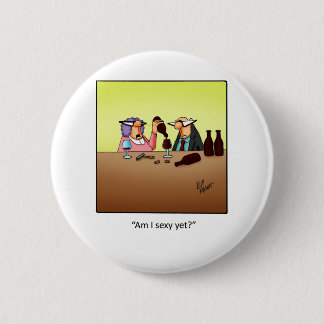 Lustiges Weingeschenk! Button