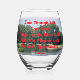 Lustiges Weinglas Ohne Stiel