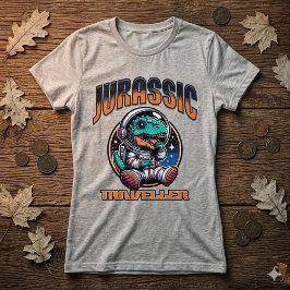 Lustiges Weltraum-Dinosaurier-Alien-Astronaut T-Sh T-Shirt