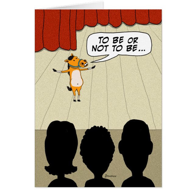 Lustiges wenig Pferdespiel (Vorne)