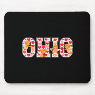 Lustiges Wiederkäuen Ohio Mittlerer Westen Party O Mousepad
