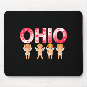 Lustiges Wiederkäuen Ohio Mittlerer Westen Party O Mousepad