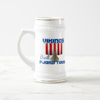 Lustiges Wikinger-Schiff "Fjord Hart" Bierglas