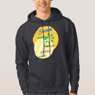 Lustiges, witziges Urdu-Design zum Sarkasmus Hoodie