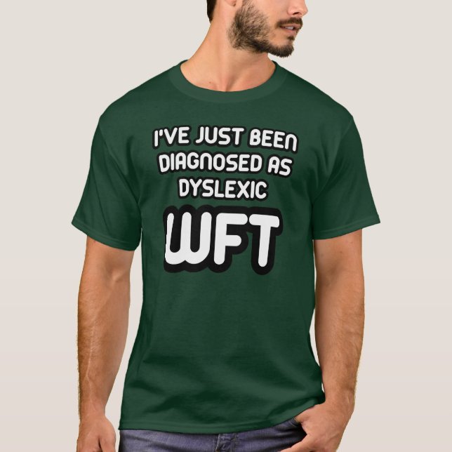 Lustiges WTF T-Shirt (Vorderseite)
