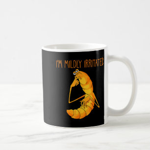 Lustiges Wurm-Meme Ich bin leicht genervt Marcus M Kaffeetasse
