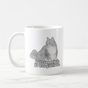 Lustiges wütendes Katzen-Meme für Katzenliebhaber Kaffeetasse
