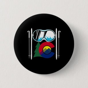 Lustiges Xc Skifahren Langlauf Skigeschenk Button