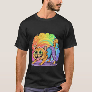 Lustiges Yoga-Katze-T-Shirt – Süßes Geschenk für H T-Shirt
