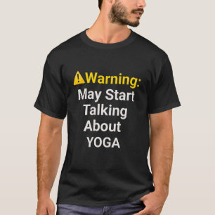 Lustiges Yoga-Liebhaber Minimalist-Shirt T-Shirt