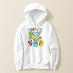 Lustiges Zahlen Hoodie für Kinder UK