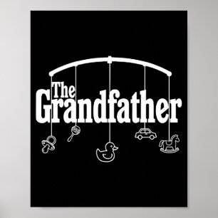 Lustiges Zitat-Design für Großväter Poster
