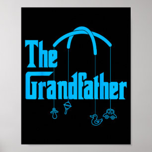 Lustiges Zitat-Design für Großväter Poster