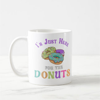 Lustiges Zitat eines Donut-Liebhabers Kaffeetasse
