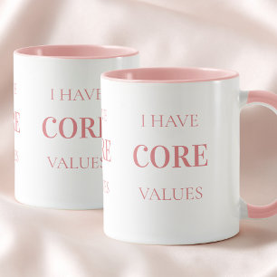 Lustiges Zitat Einfache Typografie Rosa Pilates Ta Tasse