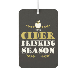Lustiges Zitat für Craft Cider-Trinker Autolufterfrischer