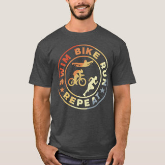 Lustiges Zitat für Triathleten Familie T-Shirt