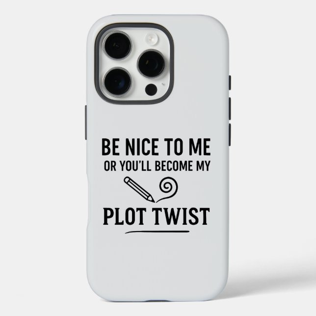 Lustiges Zitat-Geschenk für Autoren und Bücherlieb Case-Mate iPhone Hülle (Rückseite)