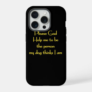 Lustiges Zitat inspiriert von der Hingabe eines Hu iPhone 15 Pro Hülle