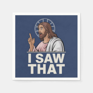 Lustiges Zitat Jesus Meme das ich gesehen habe Chr Serviette