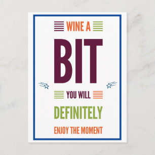 Lustiges Zitat Motivierender Geburtstag Postkarte