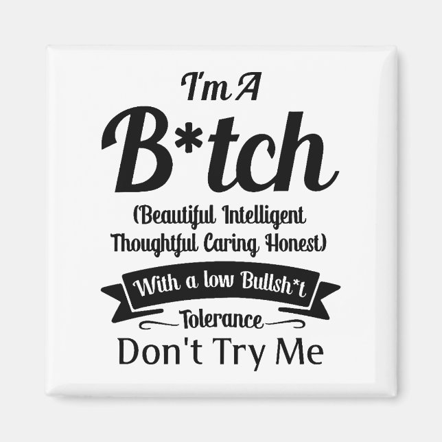 lustiges Zitat-Shirt, sarkastischer T - Shirt, Sar Magnet (Vorne)