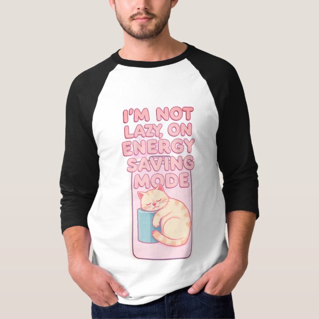 Lustiges Zitat T-Shirt (Vorderseite)