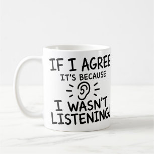 Lustiges Zitat-Typografie-Design Kaffeetasse
