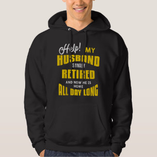 Lustiges Zitat zum Ruhestand des Ehemanns für die  Hoodie