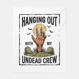 Lustiges Zombie-Shirt für Horror-Fans Vintage Unto Fleecedecke