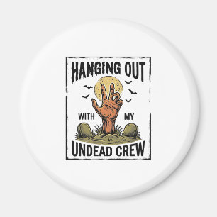 Lustiges Zombie-Shirt für Horror-Fans Vintage Unto Magnet