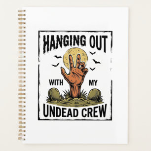 Lustiges Zombie-Shirt für Horror-Fans Vintage Unto Planer